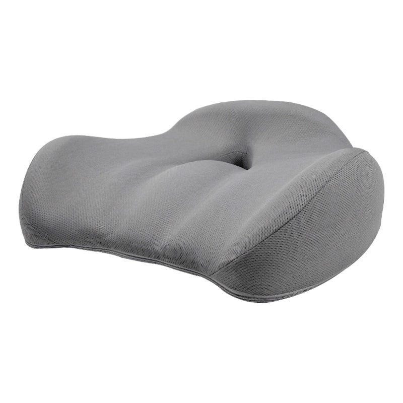 Enhanced Non-slip Orthopedic Memory Foam Seat Cushion for Tailbone Pain Relief – Office Chair & Outdoor Use - Delicate Leather