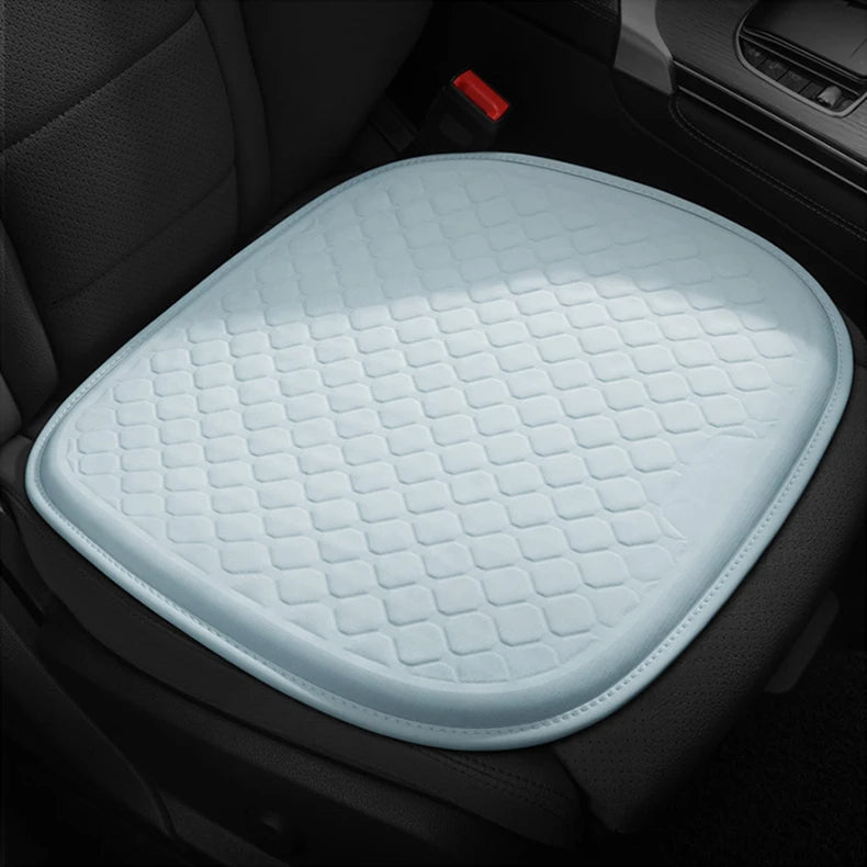 Integrated Gel Seat Cushion Pad Car Accessories Travel Wheelchairs Soft Foldable Cooling Gel Seat Cushions with Cover