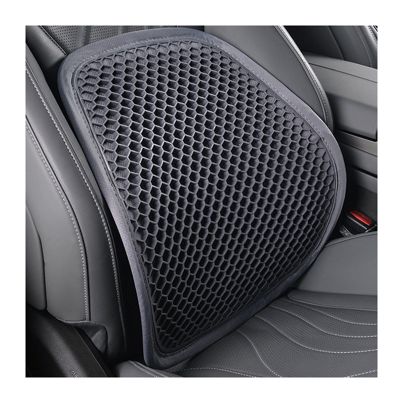 Integrated Gel Lumbar Support Backrest for Car and Office Chair