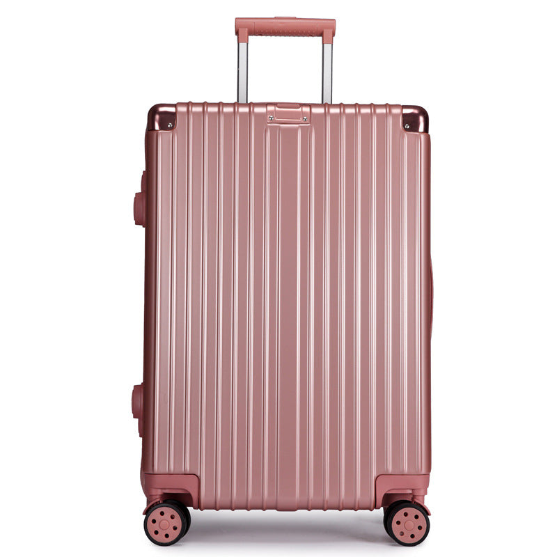 Hot Selling Magnesium Alloy Luggage Large Capacity Aluminum Frame Pure Metal Suitcases