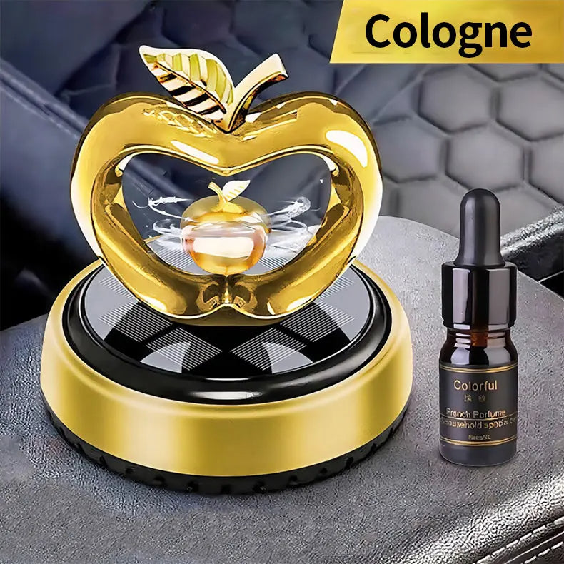 Car Accessories Air Freshener Natural Classic Designer Solar Perfume Car Diffuser Luxury Car Air Freshener - Delicate Leather