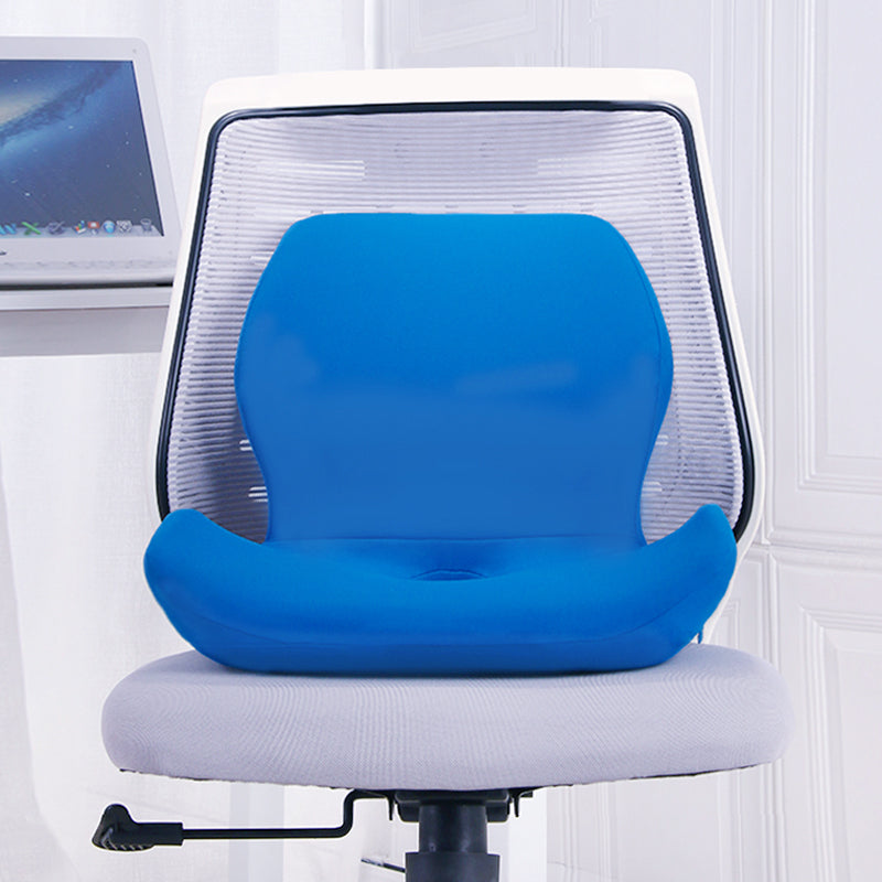 Drivers Wheelchair Zero Gravity Coccyx Orthopedic Comfort Memory Foam Lumbar Support Pillow and Seat Cushion Set