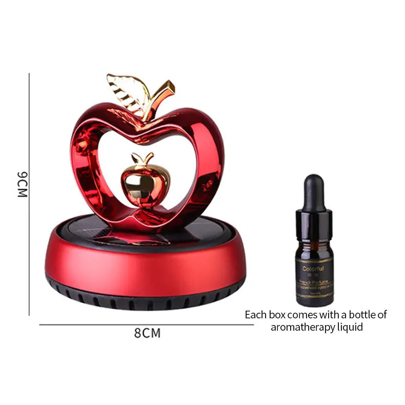 Car Accessories Air Freshener Natural Classic Designer Solar Perfume Car Diffuser Luxury Car Air Freshener - Delicate Leather