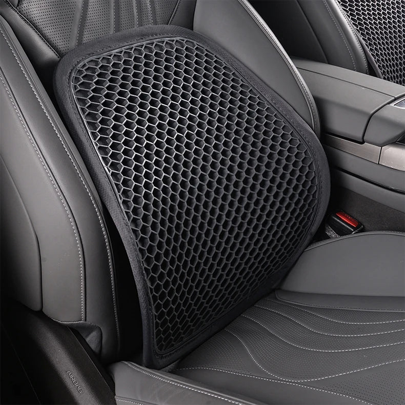 Integrated Gel Backrest Car Accessories Non-slip Orthopedic Coccyx Office Chair Folding Cooling Gel Lumbar Support for Car