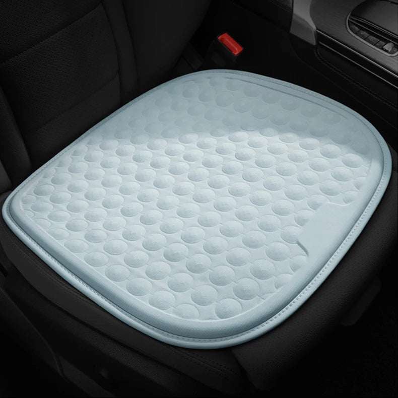 Integrated Gel Seat Cushion Pad Car Accessories Travel Wheelchairs Soft Foldable Cooling Gel Seat Cushions with Cover