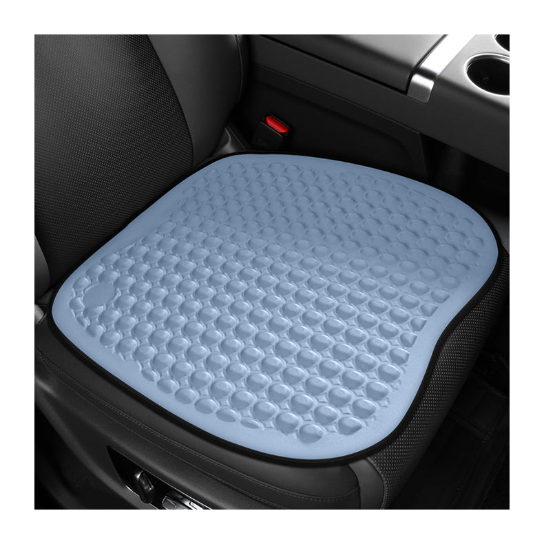 Integrated Gel Seat Cushion – Cooling Comfort with Ergonomic Design - Delicate Leather