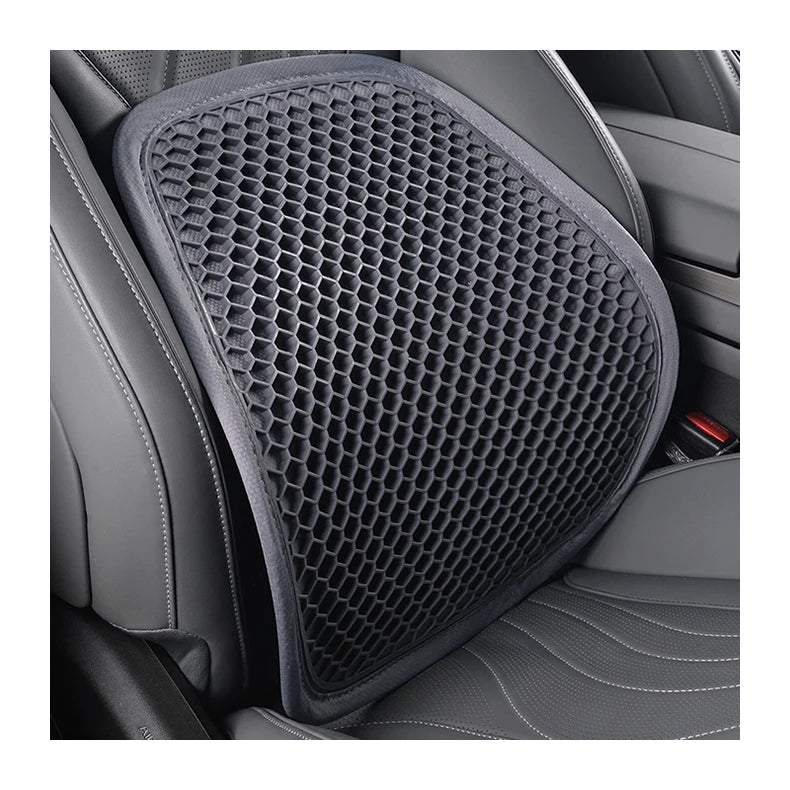 Integrated Gel Backrest Car Accessories Non-slip Orthopedic Coccyx Office Chair Folding Cooling Gel Lumbar Support for Car
