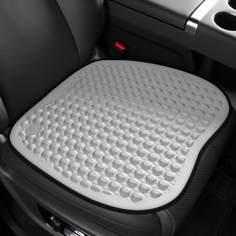 Integrated Gel Seat Cushion – Cooling Comfort with Ergonomic Design - Delicate Leather