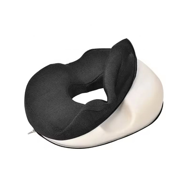 Non-Slip Breathable Felt Seat Cushion with Removable Cover – Comfortable Chair Pad - Delicate Leather