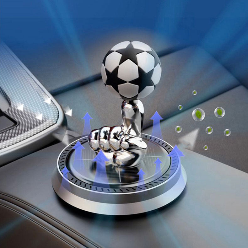 Car Accessories Natural Classic Car Diffuser Designer Solar Air Freshener Perfume Luxury Custom Logo Car Air Freshener - Delicate Leather