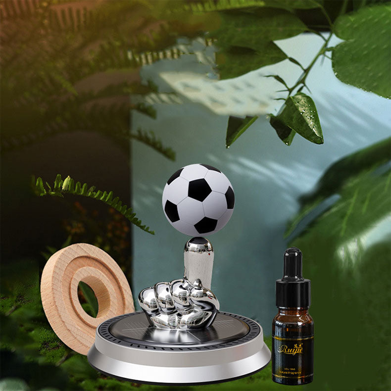 Car Accessories Natural Classic Car Diffuser Designer Solar Air Freshener Perfume Luxury Custom Logo Car Air Freshener - Delicate Leather