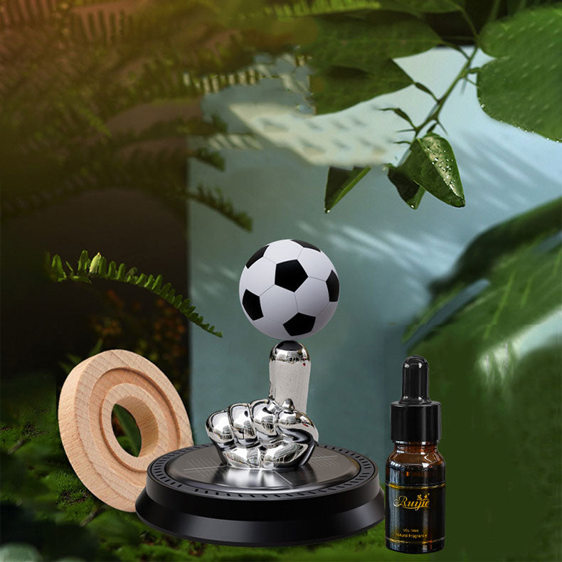 Car Accessories Natural Classic Car Diffuser Designer Solar Air Freshener Perfume Luxury Custom Logo Car Air Freshener - Delicate Leather