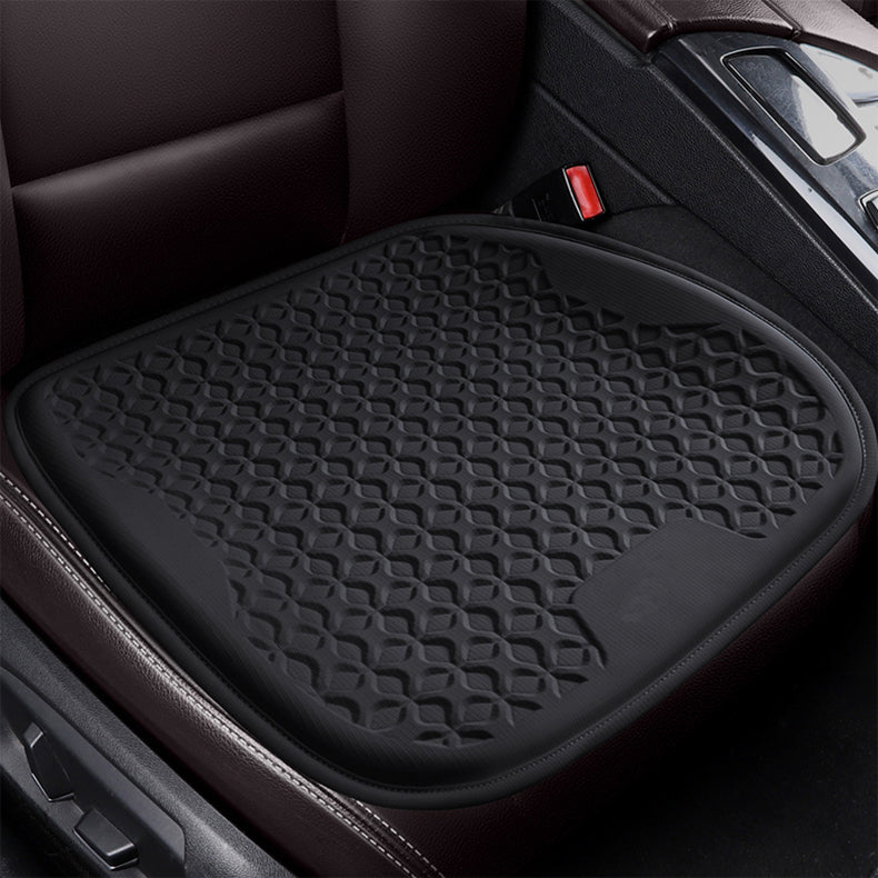 Integrated Gel Seat Cushion Pad – Cooling Comfort for Car and Office - Delicate Leather