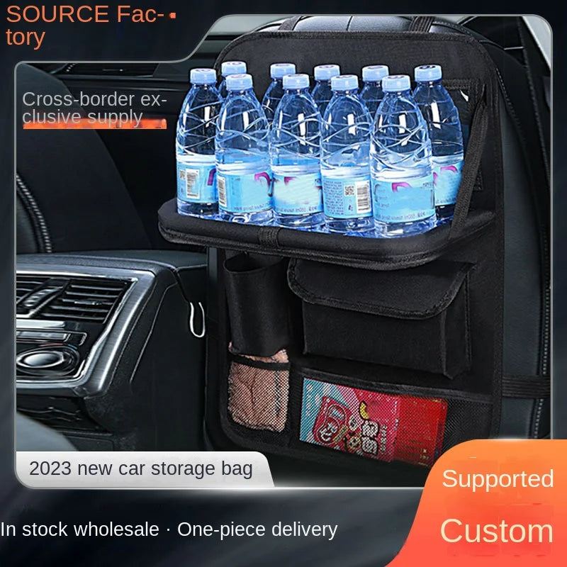 High Quality Cute Car Back Seat Pocket Auto Oxford Cloth Backseat Bags