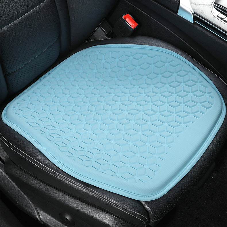 Integrated Gel Seat Cushion for Car and Office Chair with Enhanced Cooling and Orthopedic Support