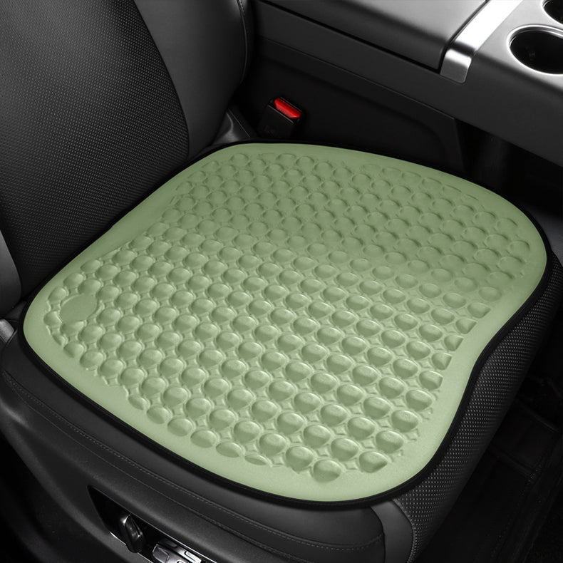 Integrated Gel Seat Cushion – Cooling Comfort with Ergonomic Design - Delicate Leather