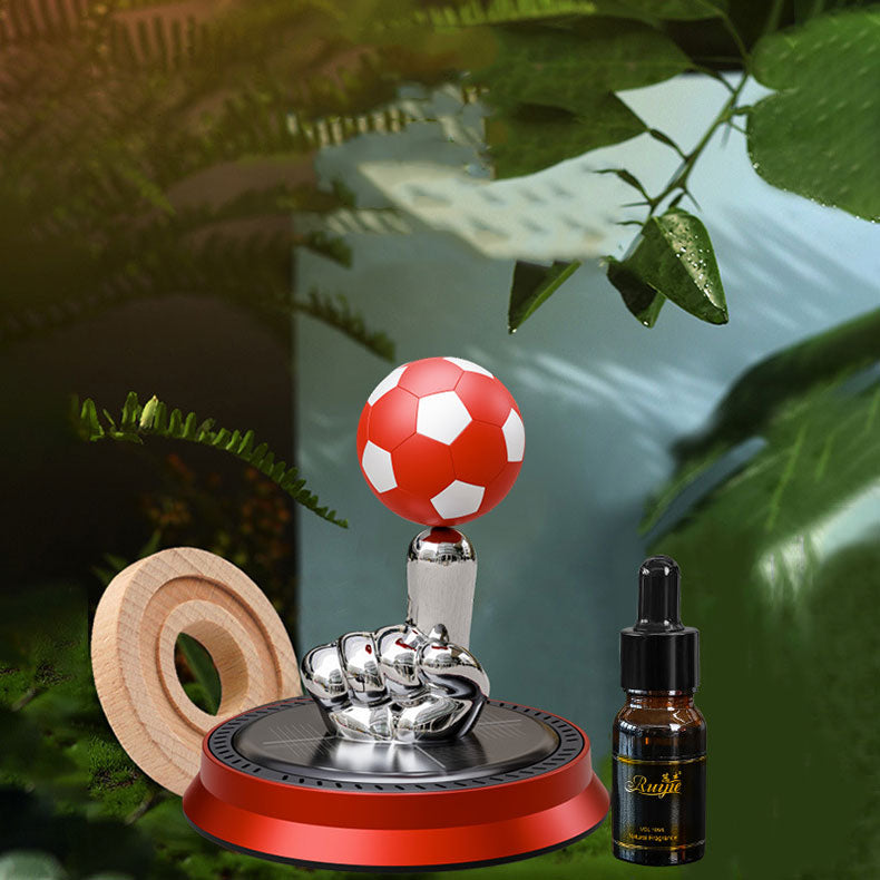 Car Accessories Natural Classic Car Diffuser Designer Solar Air Freshener Perfume Luxury Custom Logo Car Air Freshener - Delicate Leather