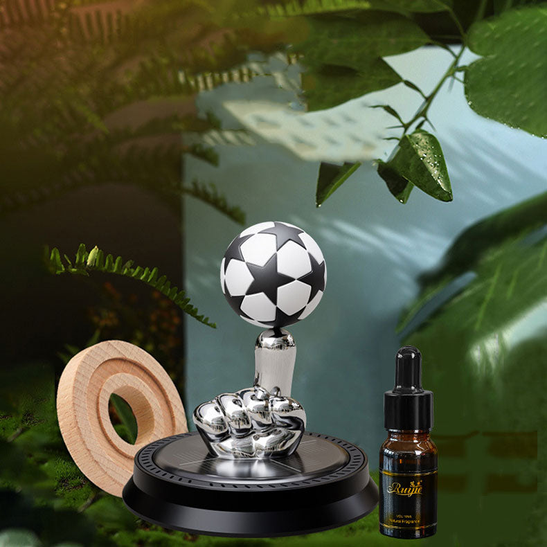 Car Accessories Natural Classic Car Diffuser Designer Solar Air Freshener Perfume Luxury Custom Logo Car Air Freshener - Delicate Leather