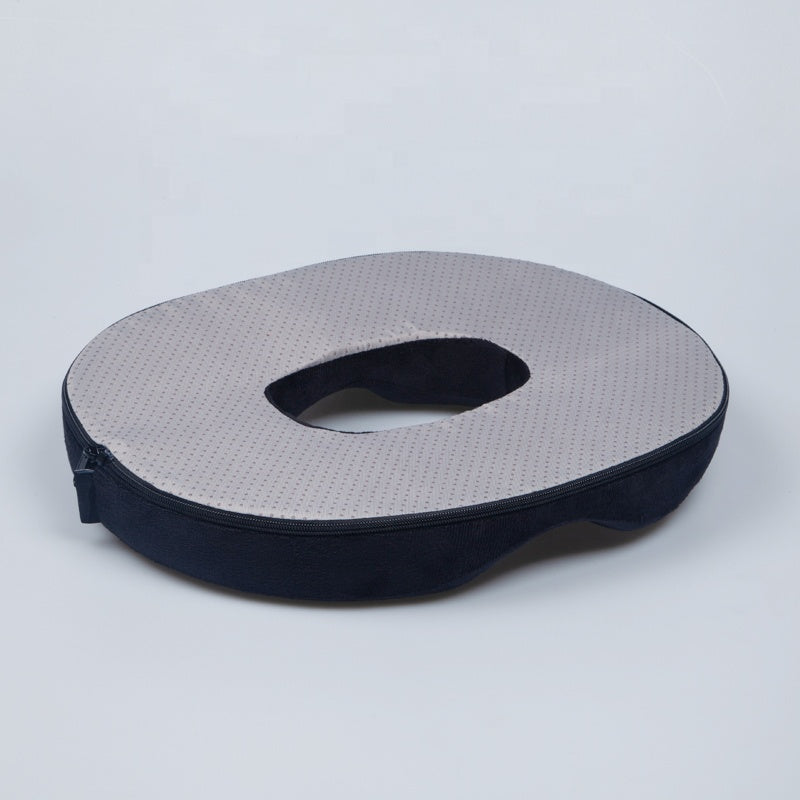 Non-Slip Breathable Felt Seat Cushion with Removable Cover – Comfortable Chair Pad - Delicate Leather