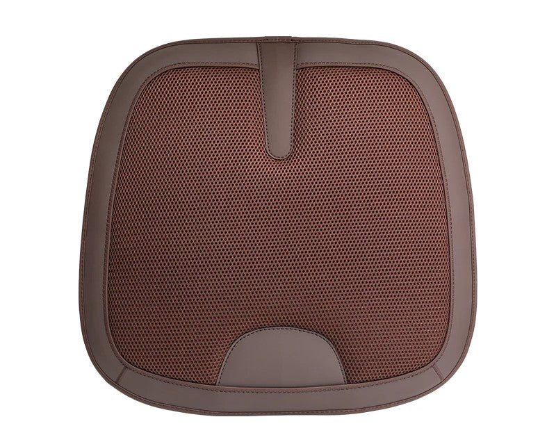 Universal Breathable Car Seat Cushion Protector - Cooling Ice Silk Front Seat Mat - Delicate Leather
