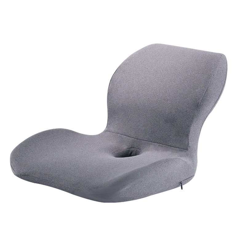 Drivers Wheelchair Zero Gravity Coccyx Orthopedic Comfort Memory Foam Lumbar Support Pillow and Seat Cushion Set