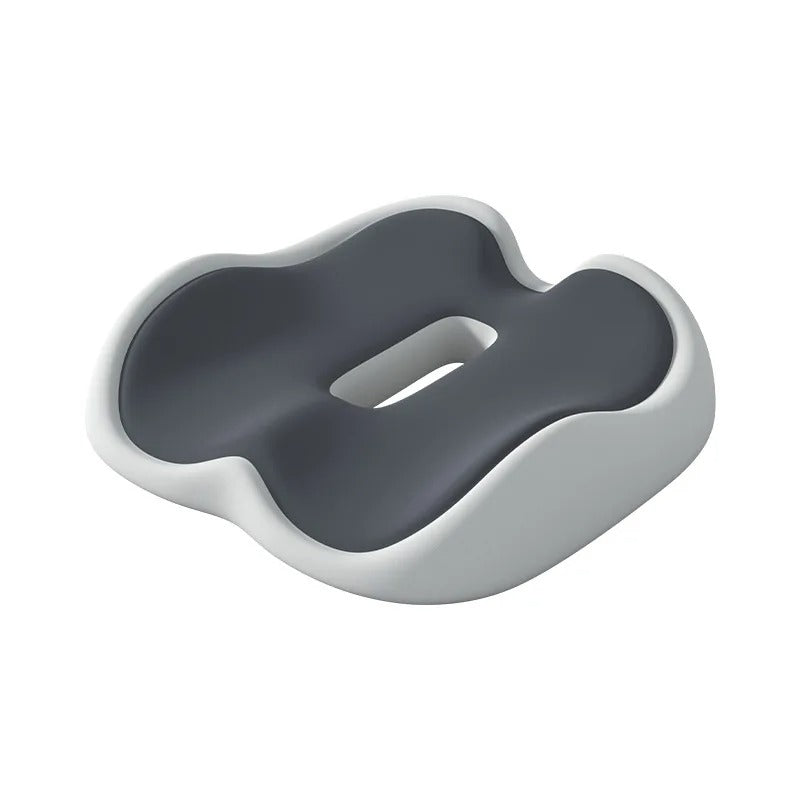Memory Foam Seat Cushion – Non-Slip Chair Pad for Car, Office & Home - Delicate Leather