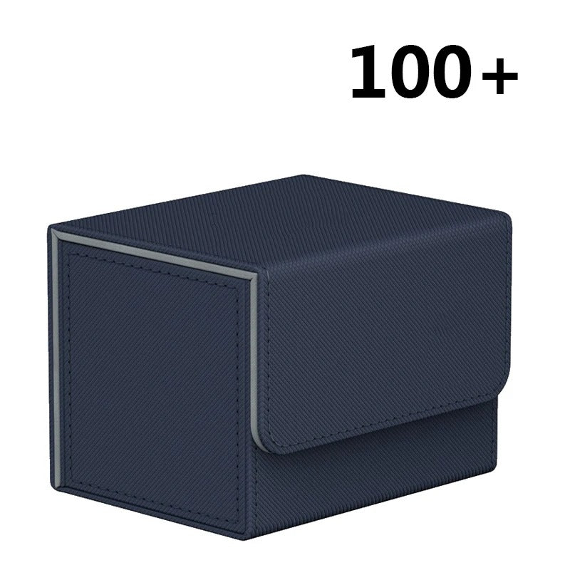 Card Deck Box Organizer Holder Storage for Commander MTG - Delicate Leather