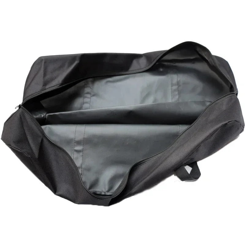 Outdoor 600D Camping Tent Storage Bag Oxford Black Camping Hiking Picnic Carry Bag Fishing Rod Tent Pole Widened And Thickened - Delicate Leather