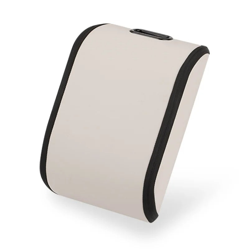 Car Shoe Storage Box – PVC Leather Organizer for Spare Shoes, Trunk & Co-Pilot Seat Storage, Large Capacity 35×26×10 cm - Delicate Leather