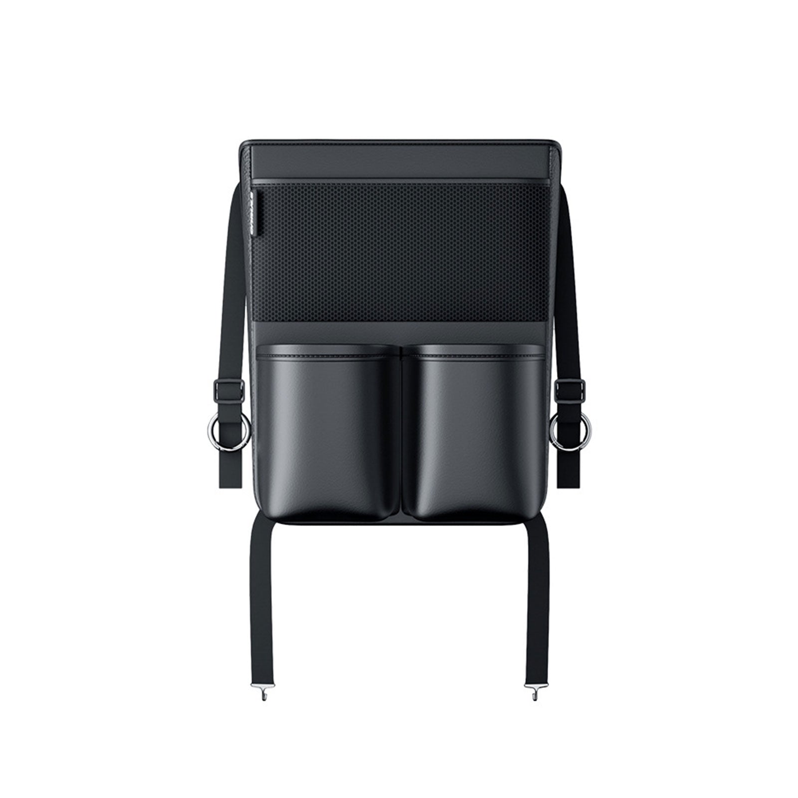 Car Seat Middle Storage Bag - PU Leather Car Armrest Hanging Organizer - Delicate Leather