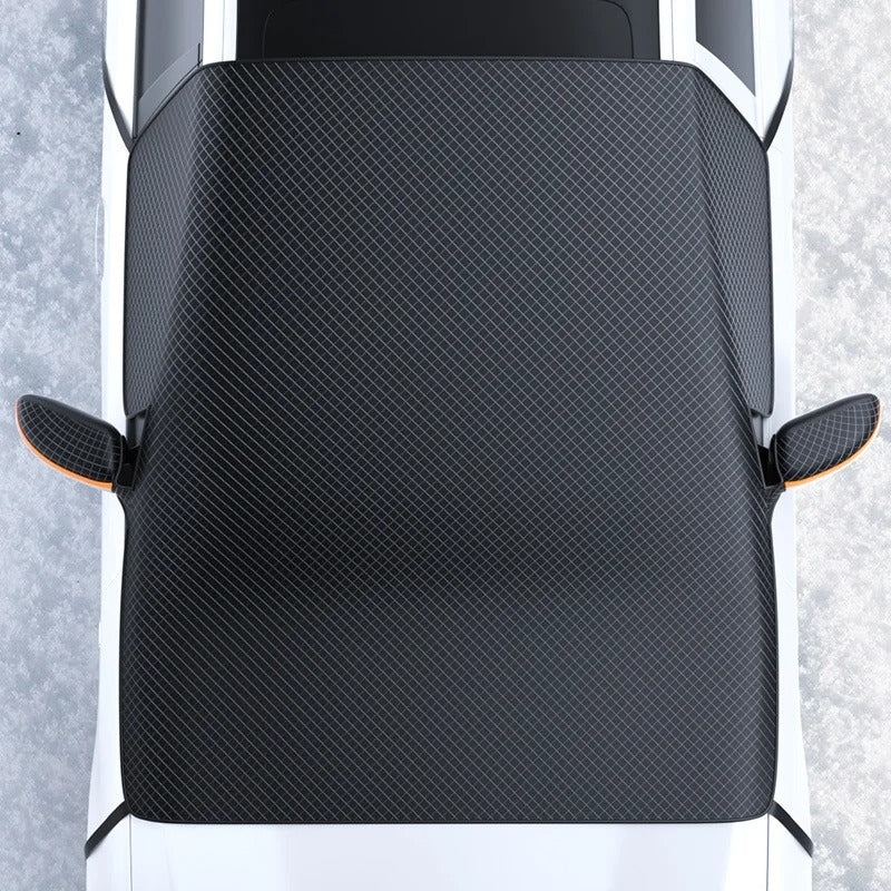 Windshield Snow & Sun Shade – Magnetic Frost, Ice & UV Protector for Car Front Windscreen