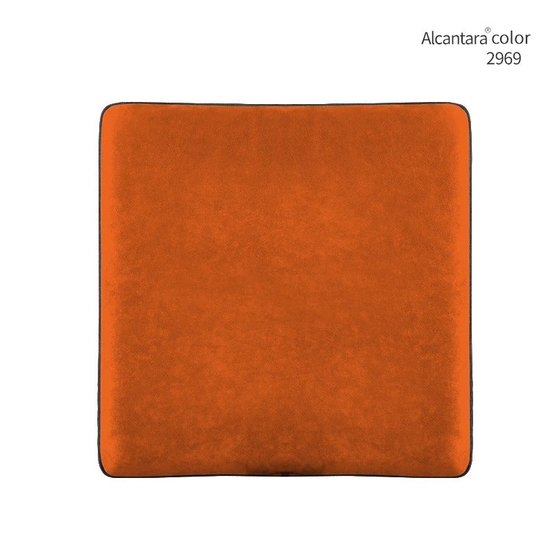 All-Season Universal Alcantara Suede Car Seat Cushion – Memory Cotton Pad, Non-Slip & Breathable - Delicate Leather