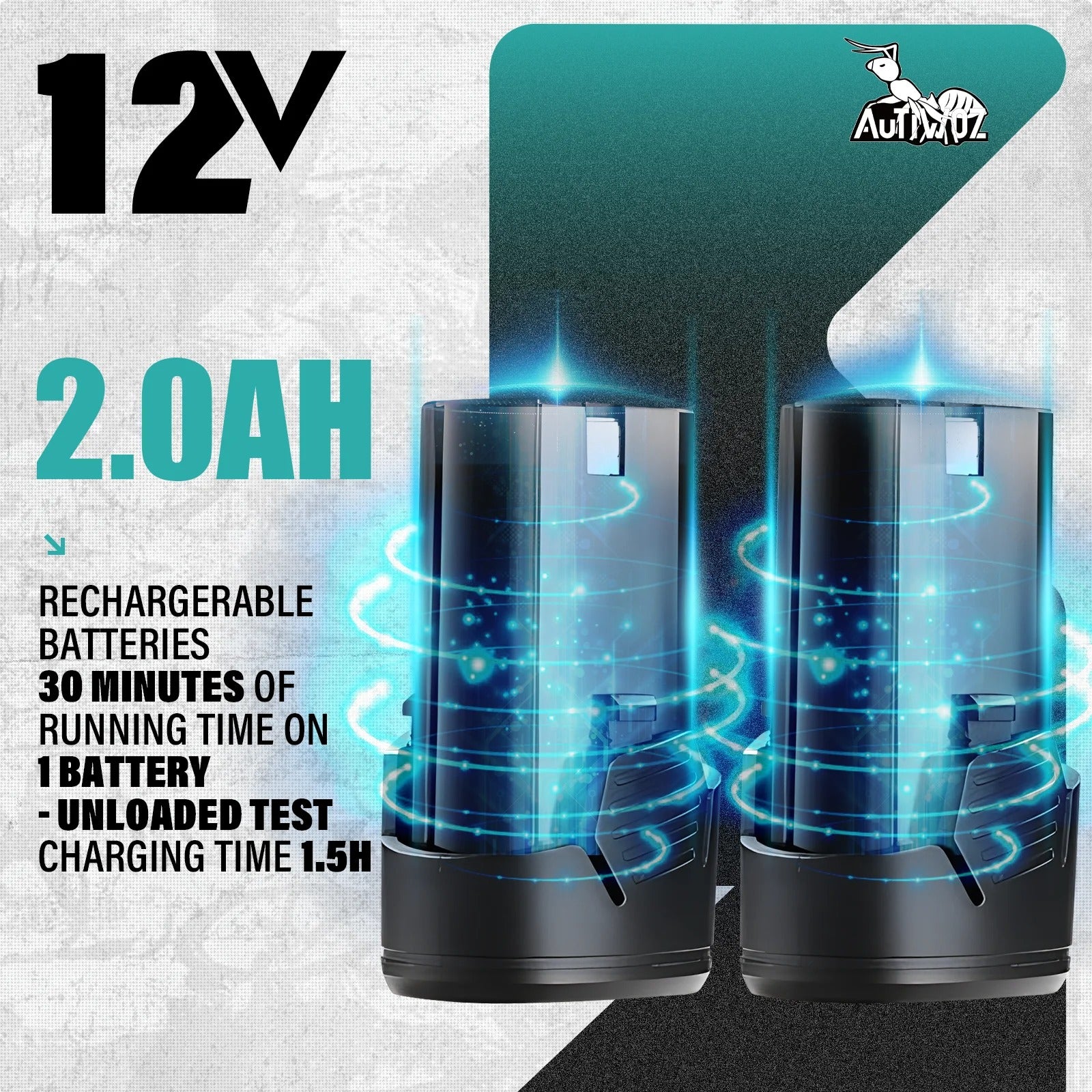 12V Cordless Electric Car Polisher – Dual Action Detailing Tool with 6 Speed Settings