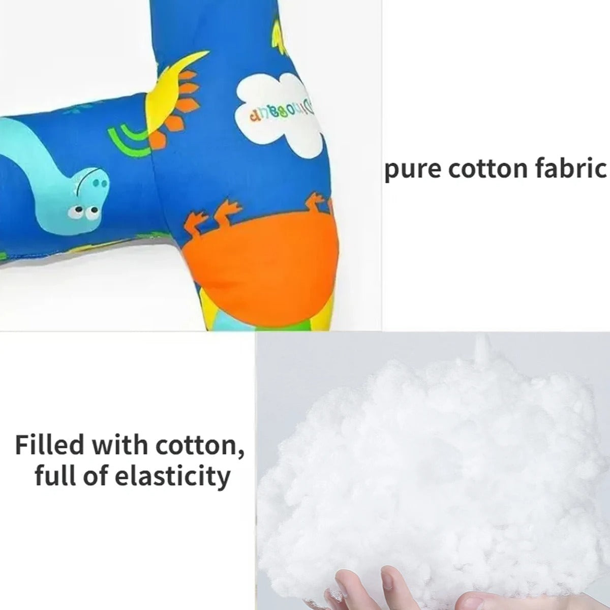 1 Set Cute Kid and Adult Car Sleeping Neck Head Support H-Shape Travel Pillow Cushion, Car Seat Safety Neck Pillow for Child and Women - Delicate Leather