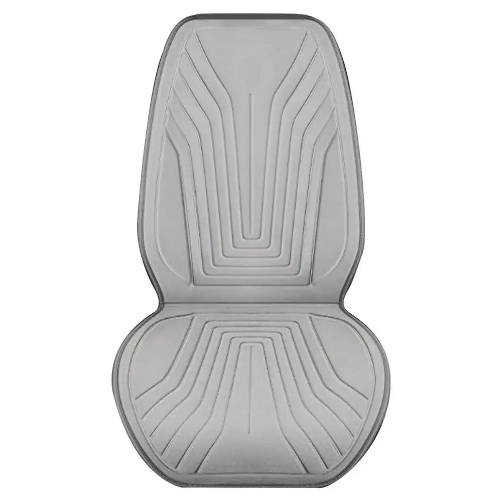 Heated Car Seat Cushion – 12V/24V Electric Winter Seat Heating Pad - Delicate Leather