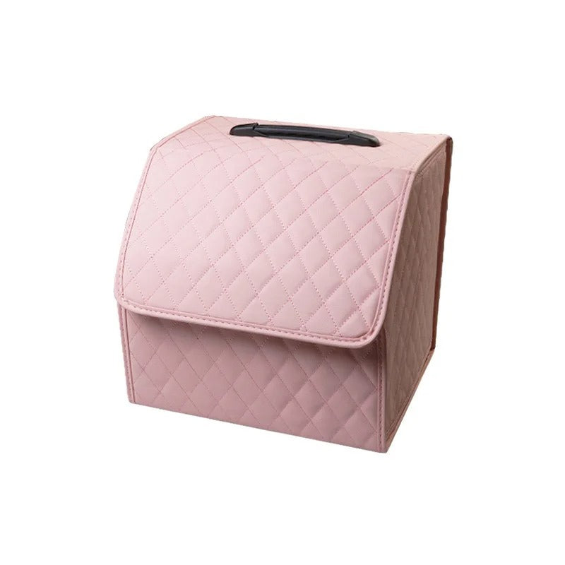 Cute Car Trunk Organizer for Women – Foldable, Versatile & Stylish Storage Solution