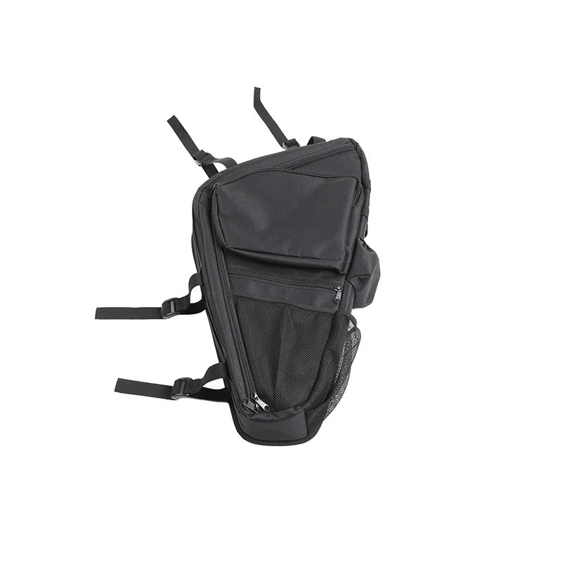Car Trunk Side Storage Bag – Roll Bar Tool Organizer with Multi-Pocket Design