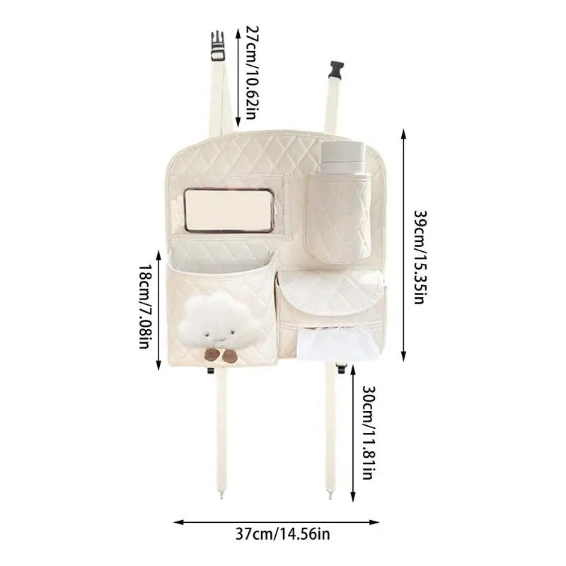 Cute Multifunctional Car Backseat Organizer – Travel Accessories for a Tidy Vehicle, Gift For Mother's Day 2025