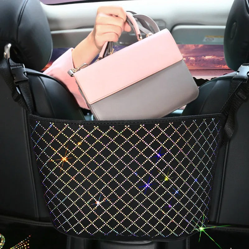 Girly Car Handbag Holder – Stylish Car Seat Middle Box Hanger & Storage Organizer, Gift For Mother's Day 2025
