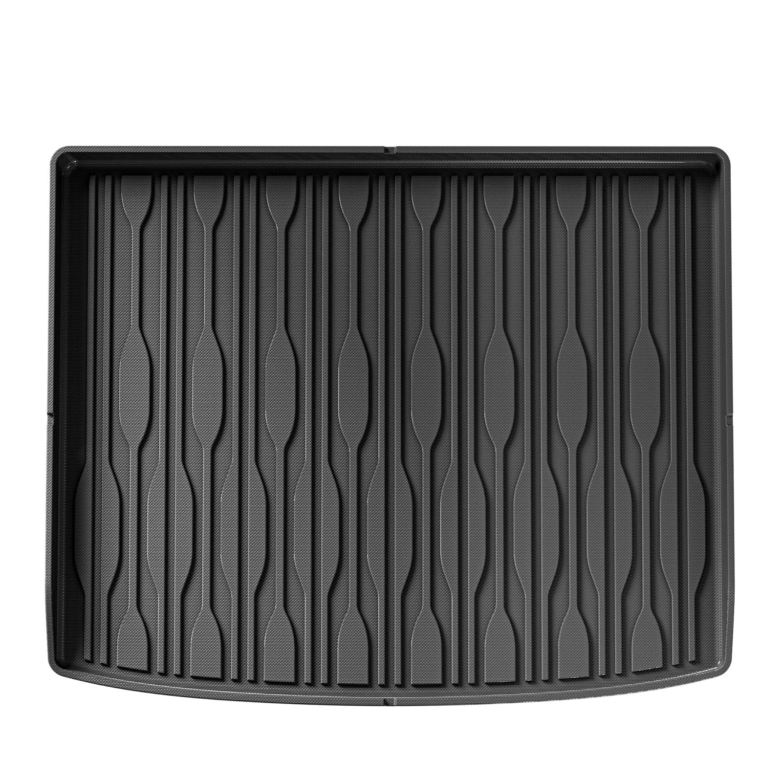 3D TPE Floor Mats and Trunk Pad for BYD ATTO 3 / Yuan Plus – Full Set, Odorless, Black - Delicate Leather