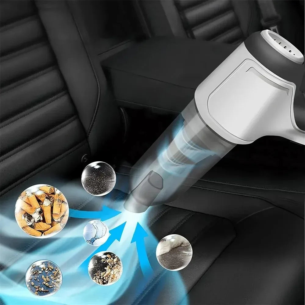 Wireless Powerful Vacuum Cleaner – Portable Handheld Blower for Home & Car Cleaning with Strong Suction (SP7)