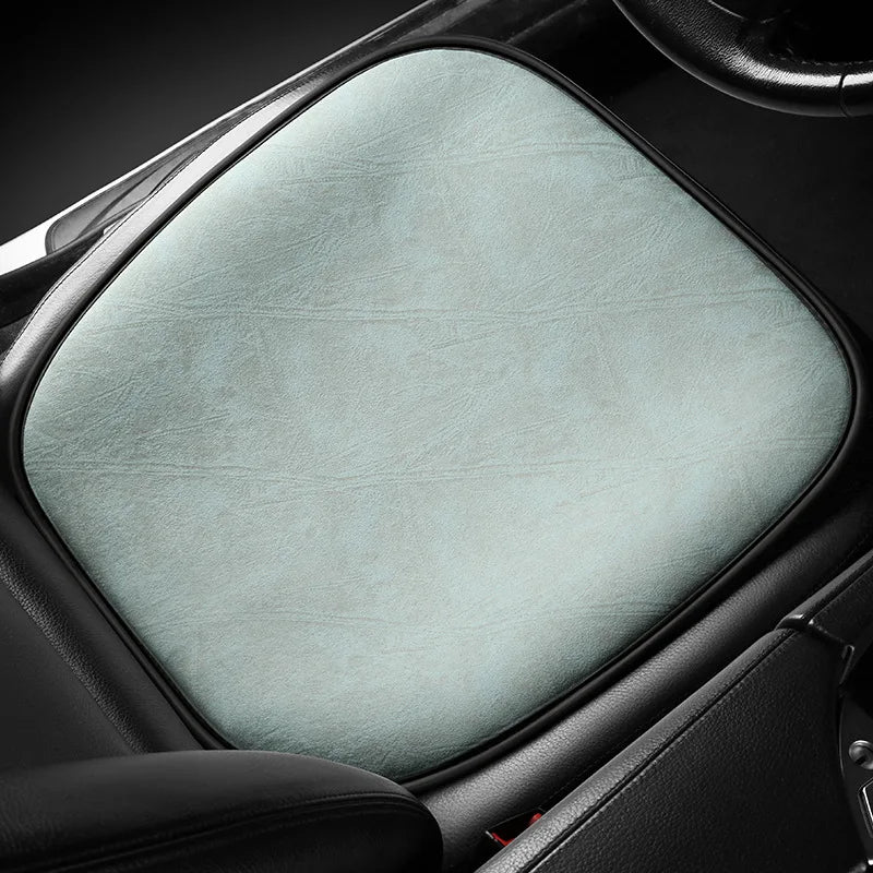 Rechargeable Heated Seat Cushion – USB Fast Heating Chair Pad for Car, Office, and Home, Adjustable 3-Level Temperature Control - Delicate Leather