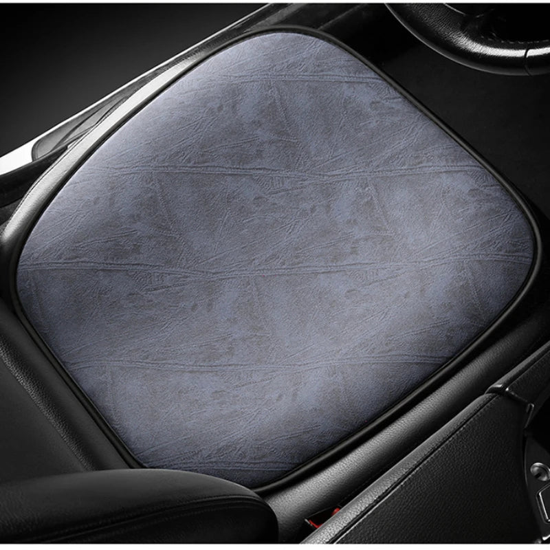 Rechargeable Heated Seat Cushion – USB Fast Heating Chair Pad for Car, Office, and Home, Adjustable 3-Level Temperature Control - Delicate Leather