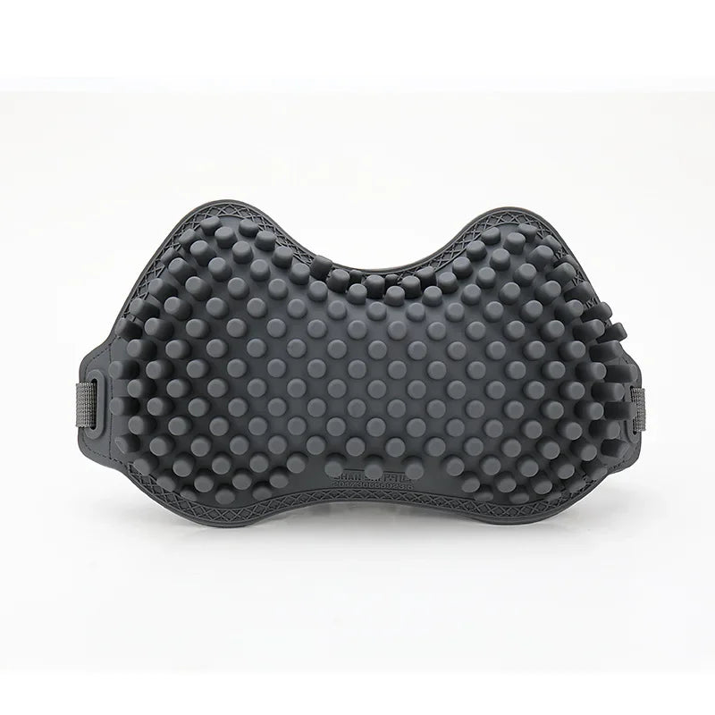 Silicone Non-Slip Car Seat Cushion – Universal Four-Season Cooling Breathable Seat Cover for Car, Office, and Home Use - Delicate Leather