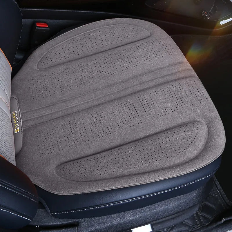 Suede Car Seat Cover – Breathable Ultra-Thin Seat Cushion Pad, Universal Fit - Delicate Leather