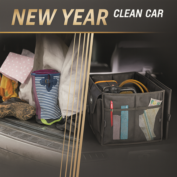 Ultimate Car Trunk Organizer - Delicate Leather