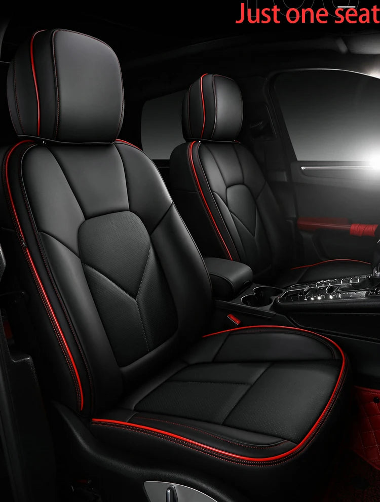 Nappa Leather Car Seat Cover – High-Quality Styling for Universal Auto Interior - Delicate Leather
