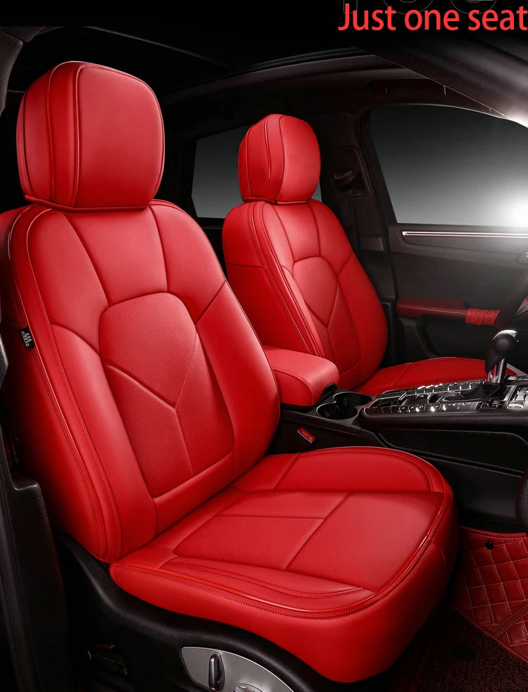 Nappa Leather Car Seat Cover – High-Quality Styling for Universal Auto Interior - Delicate Leather