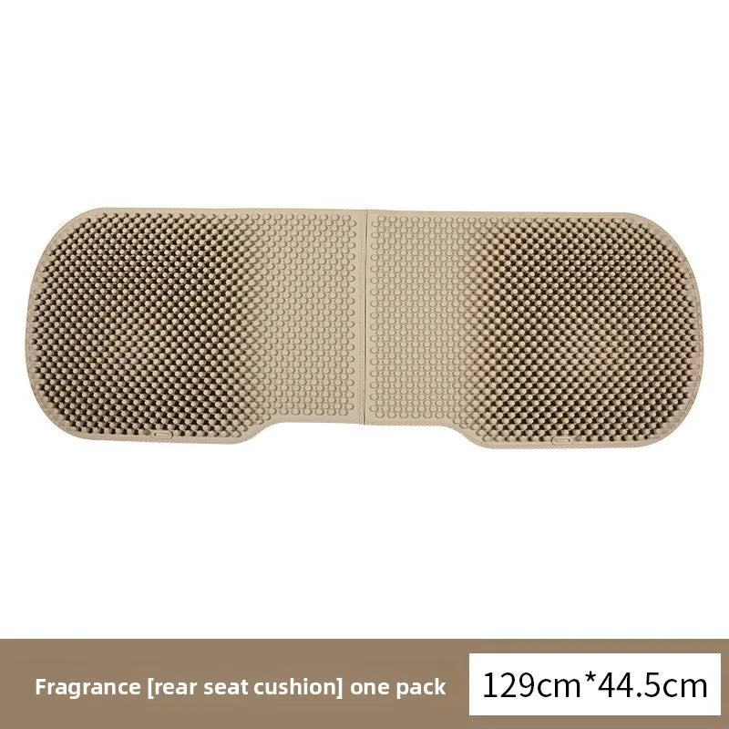 Silicone Non-Slip Car Seat Cushion – Comfortable, Breathable, Universal, All-Season Use - Delicate Leather