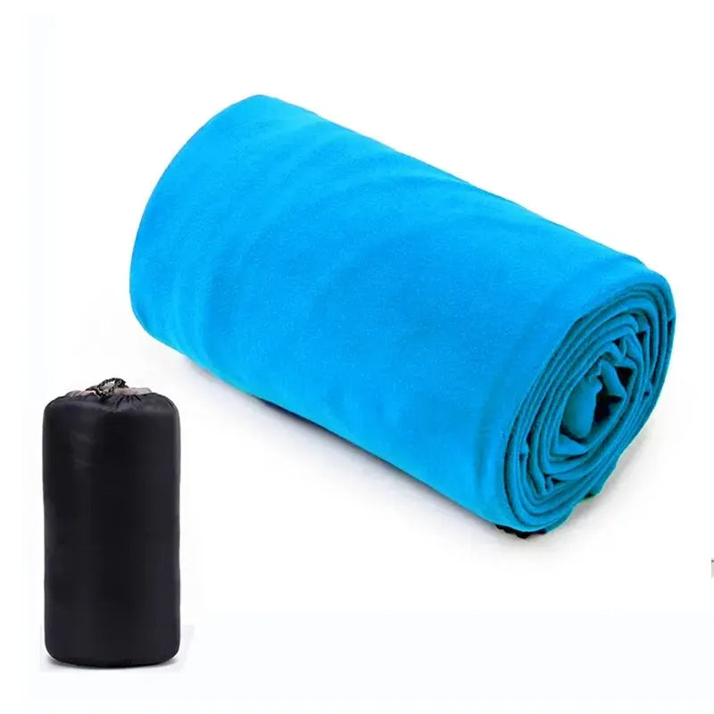 Portable Ultra-Light Fleece Sleeping Bag Polar Travel Sheets for Adults, Ideal for Outdoor Camping. Provides Warmth and Comfort as a Sleeping Bag Liner